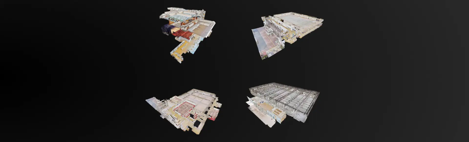 Kobe Convention Center Matterport doll house